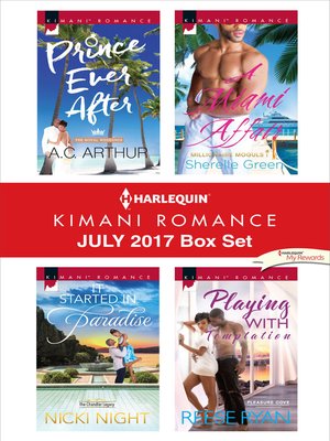 cover image of Harlequin Kimani Romance July 2017 Box Set